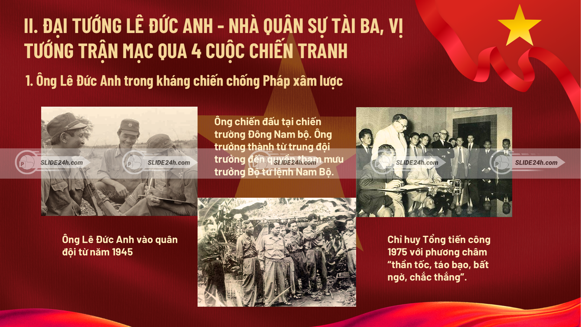 Vai trò của Đại tướng Lê Đức Anh trong kháng chiến chống Pháp