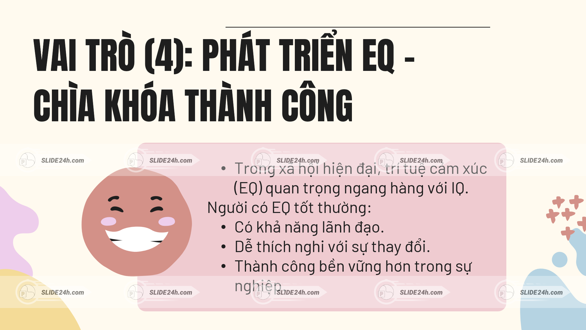 Vai trò của EQ trong sự phát triển và thành công lâu dài.