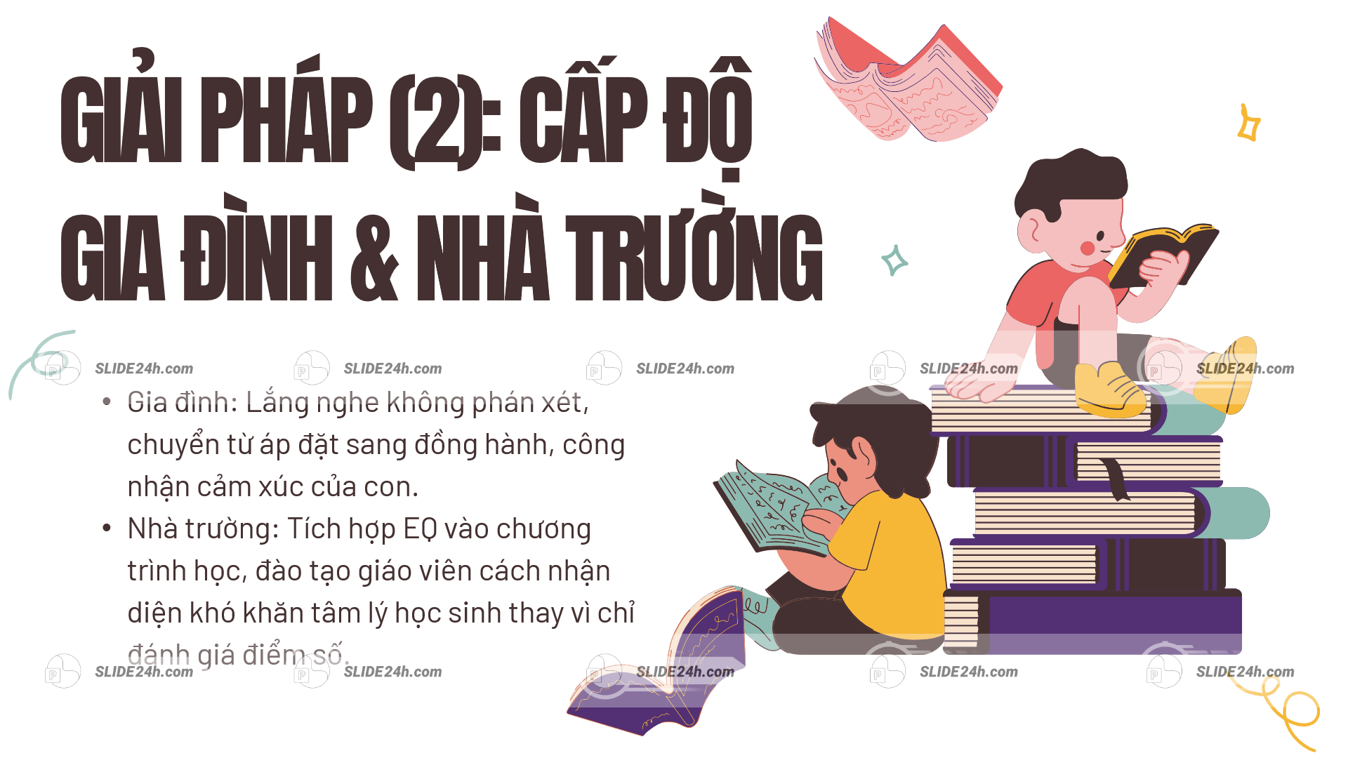 Vai trò của gia đình và nhà trường trong hỗ trợ quản trị cảm xúc.