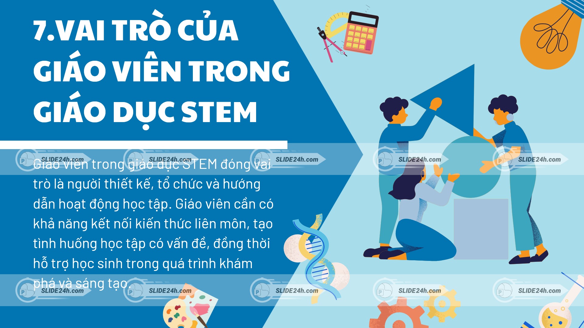 vai trò của giáo viên trong giáo dục stem hỗ trợ học sinh sáng tạo và học tập