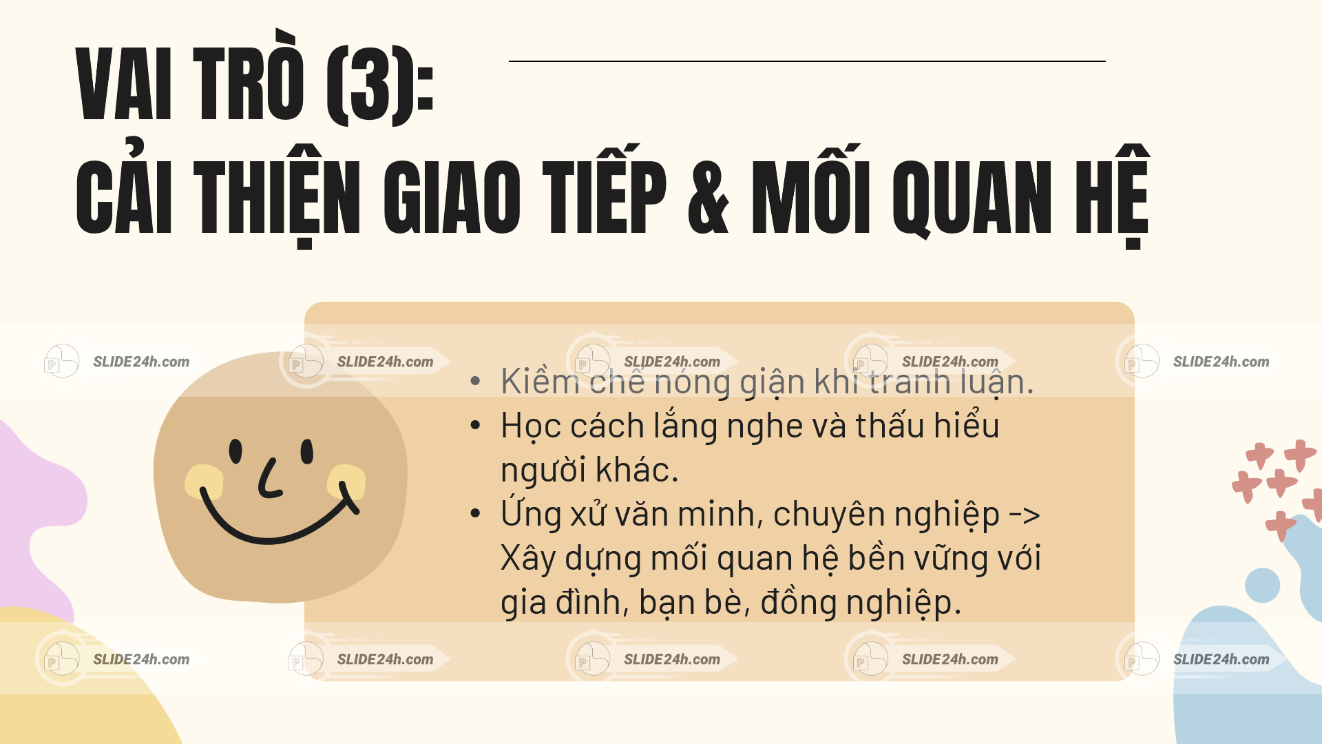 Vai trò của quản trị cảm xúc trong giao tiếp và các mối quan hệ.