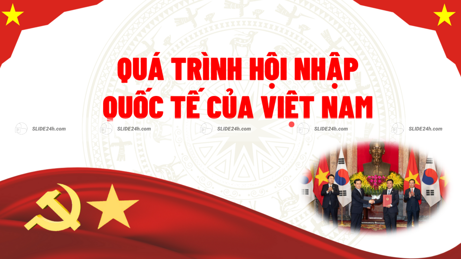 Vai trò của toàn cầu hóa và ý nghĩa của việc tham gia các tổ chức, quan hệ quốc tế.