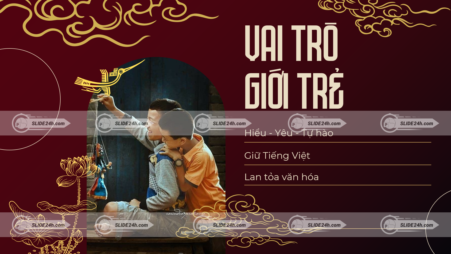 vai trò giới trẻ giữ gìn văn hóa việt nam tiếng việt tự hào dân tộc