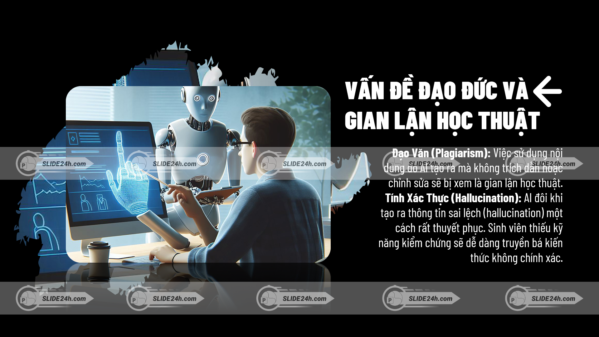 vấn đề đạo đức và gian lận học thuật khi dùng ai