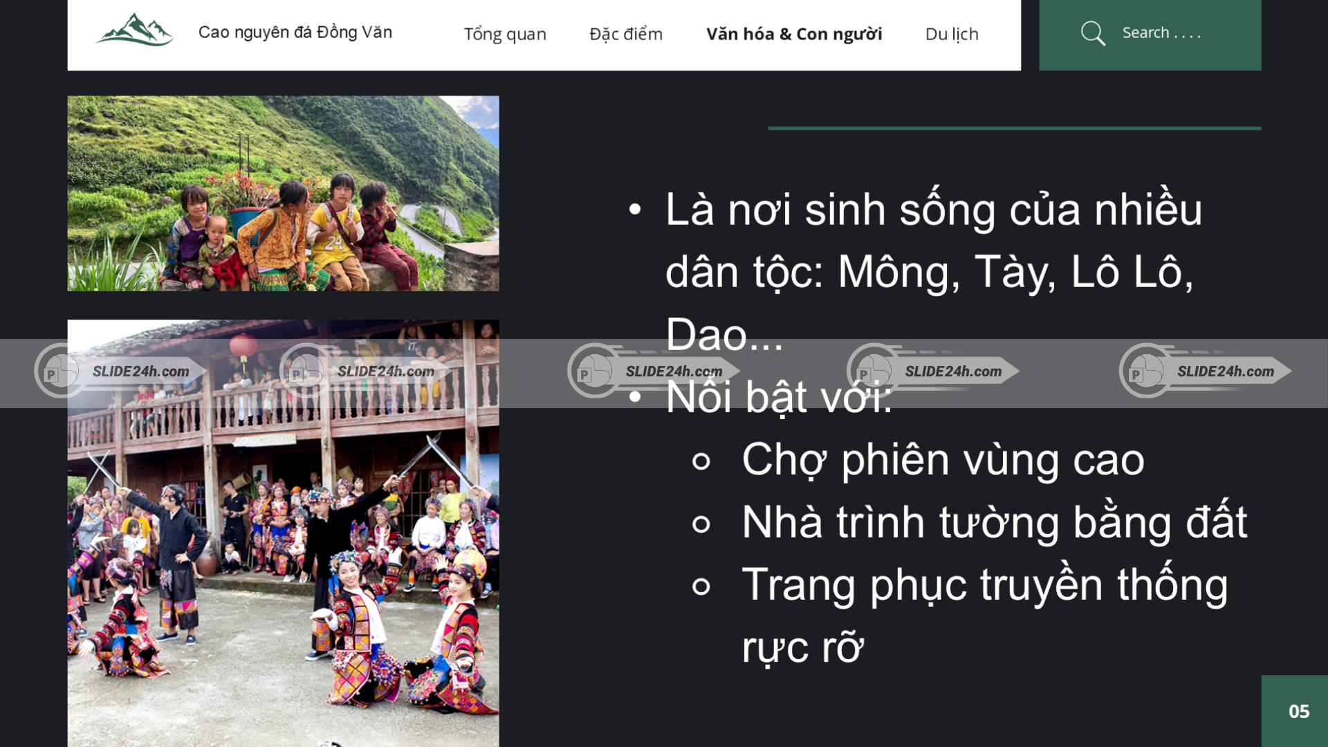 Văn hóa cao nguyên đá Đồng Văn.