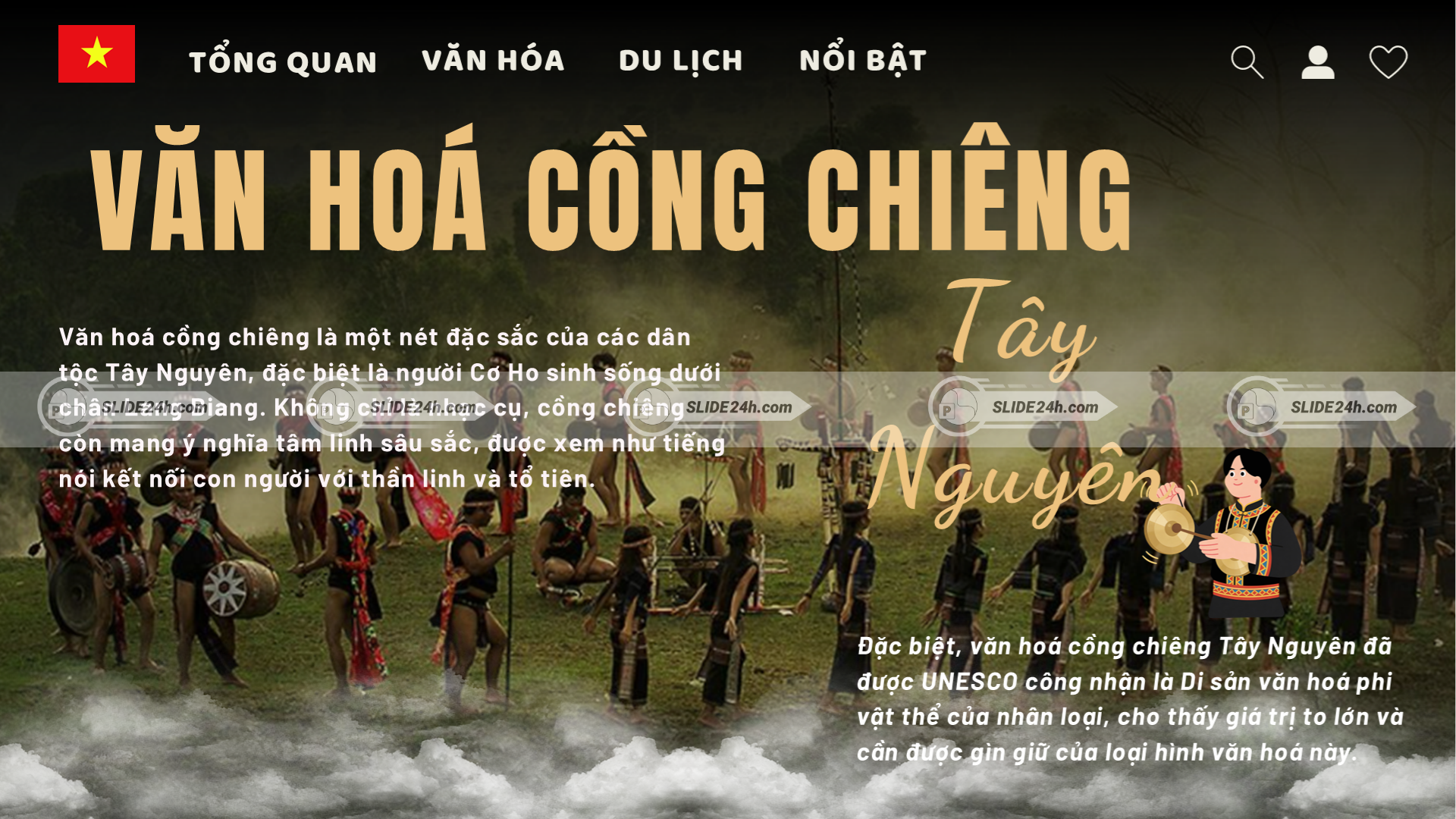Văn hóa cồng chiêng Tây Nguyên trong đời sống người Cơ Ho Lạch.