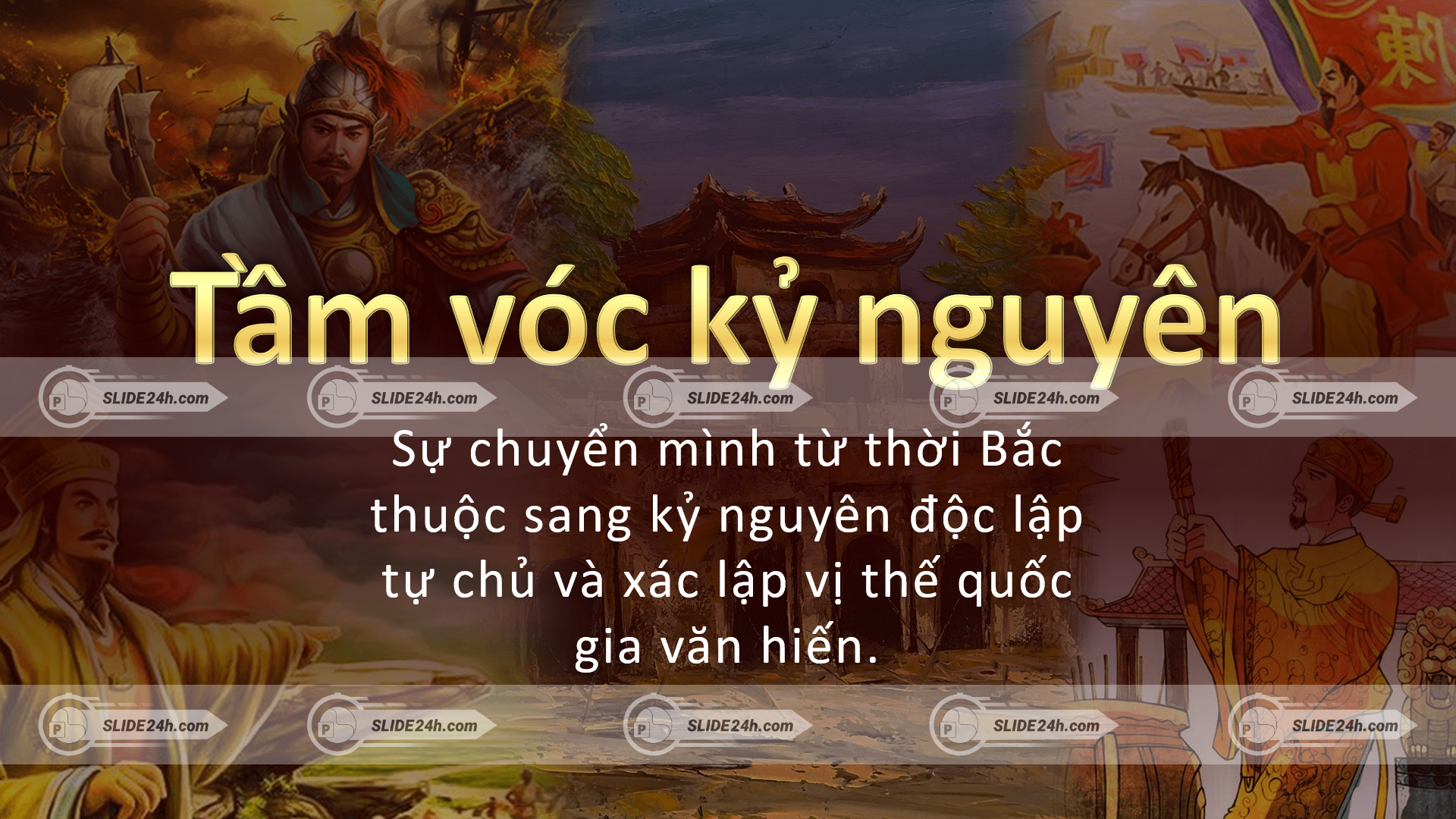 Văn minh Đại Việt thời Lý Trần Hồ với tầm vóc kỷ nguyên và sự trưởng thành của quốc gia Đại Việt độc lập tự chủ.
