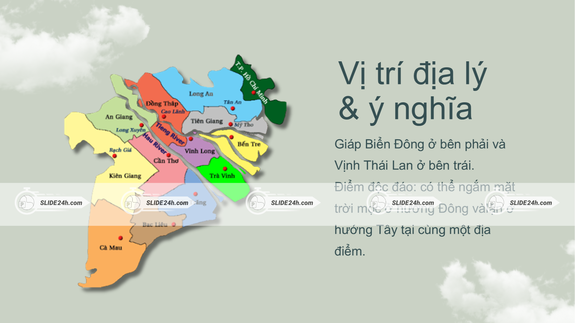 vị trí địa lý mũi cà mau