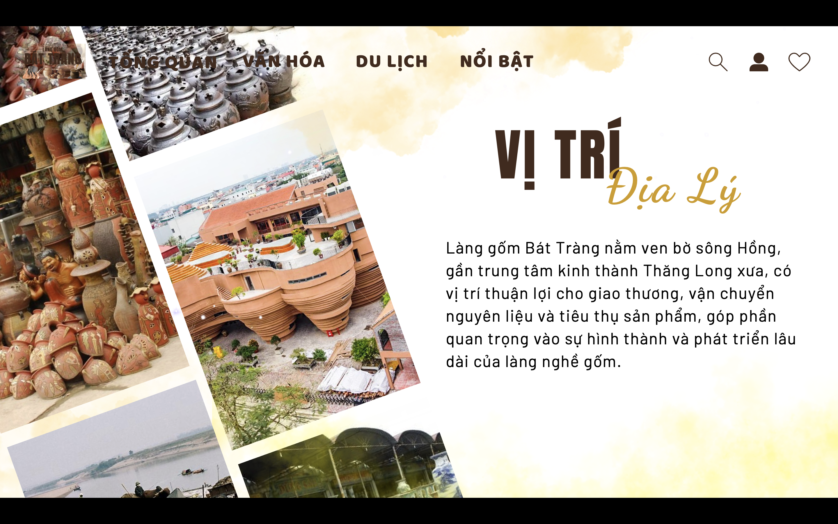 vị trí làng gốm bát tràng ven sông hồng
