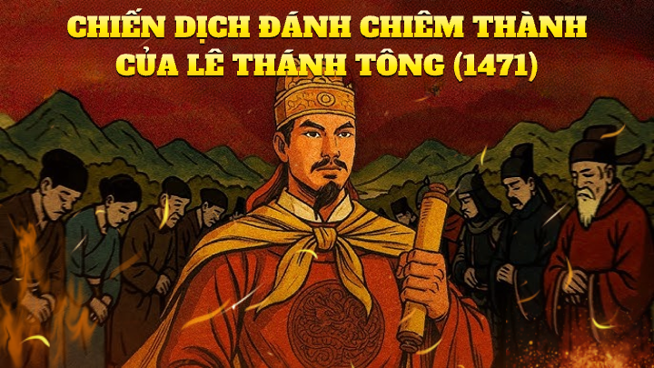 vua Lê Thánh Tông trong chiến dịch đánh Chiêm Thành 1471