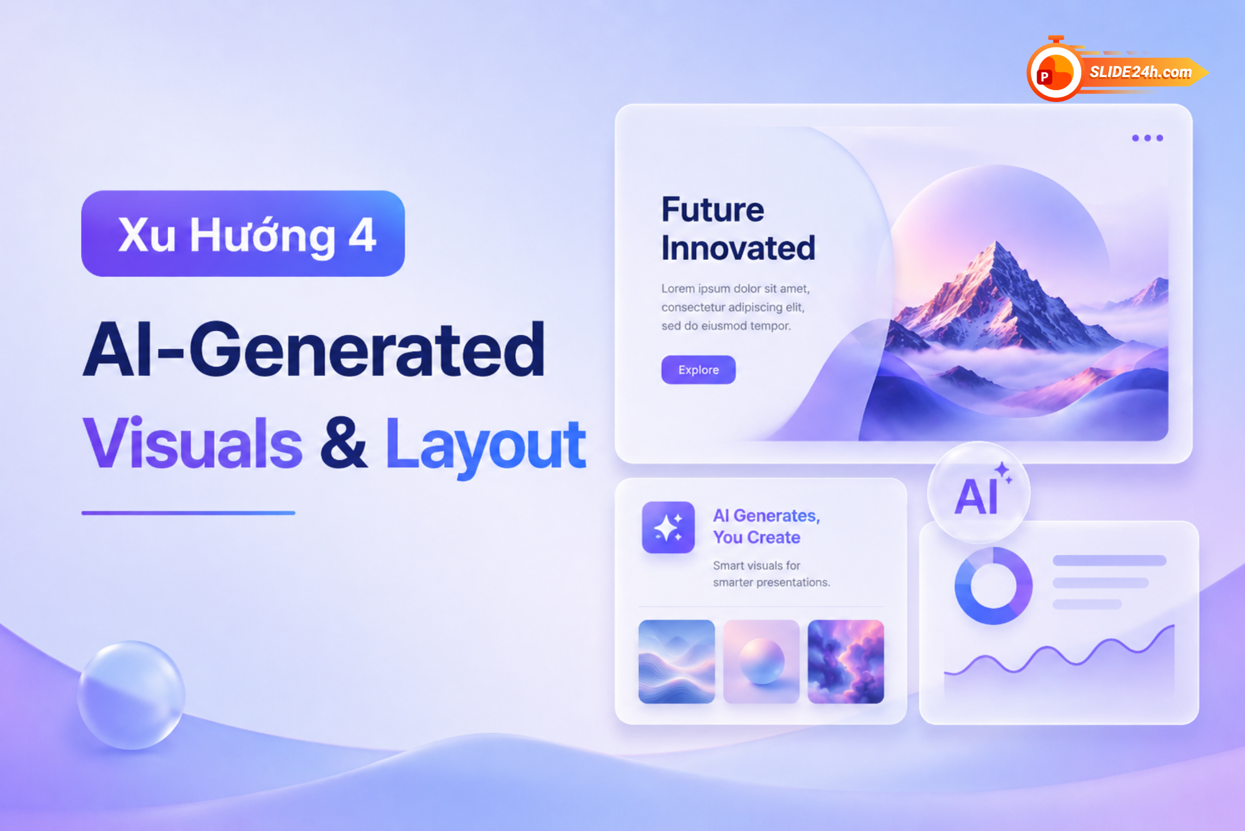 xu hướng thiết kế slide ai tạo hình ảnh và bố cục 2026