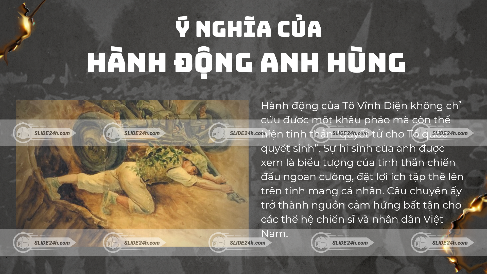 Ý nghĩa của hành động anh hùng