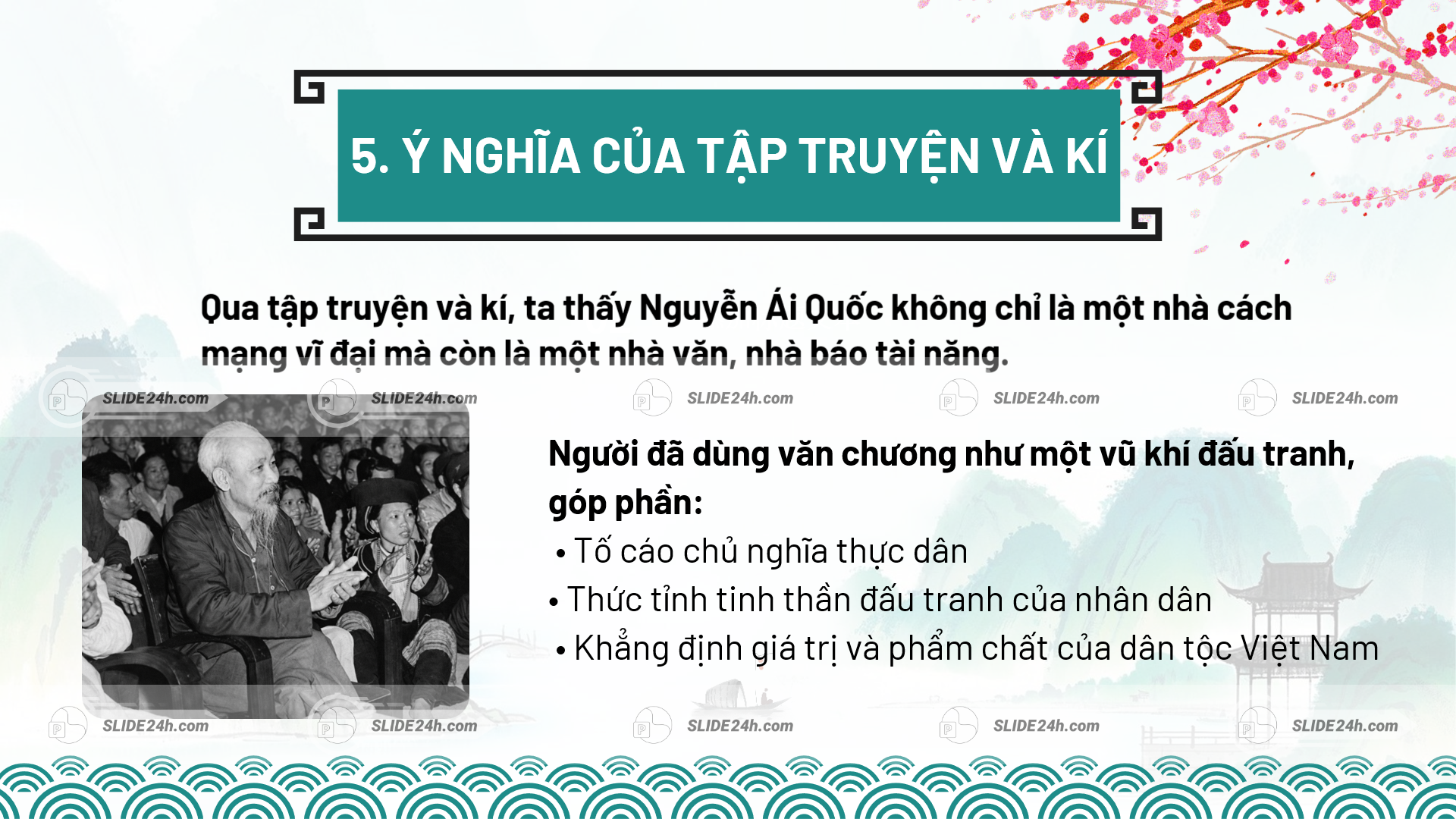 Ý nghĩa của tập Truyện và Ký về văn học, lịch sử và tinh thần cách mạng.