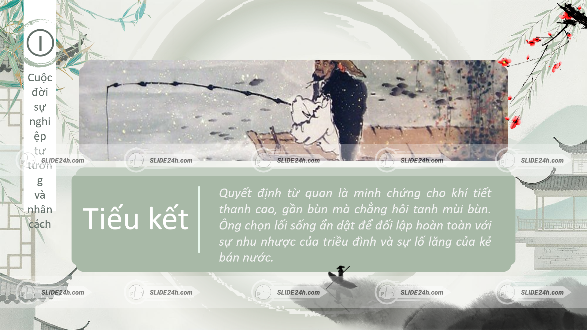 Ý nghĩa của việc Nguyễn Khuyến cáo quan