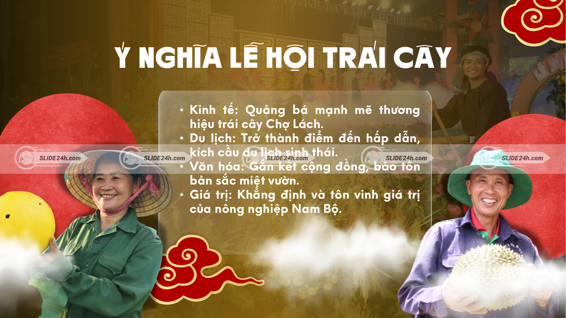 Ý nghĩa kinh tế, du lịch và cộng đồng của lễ hội trái cây Chợ Lách – Bến Tre.