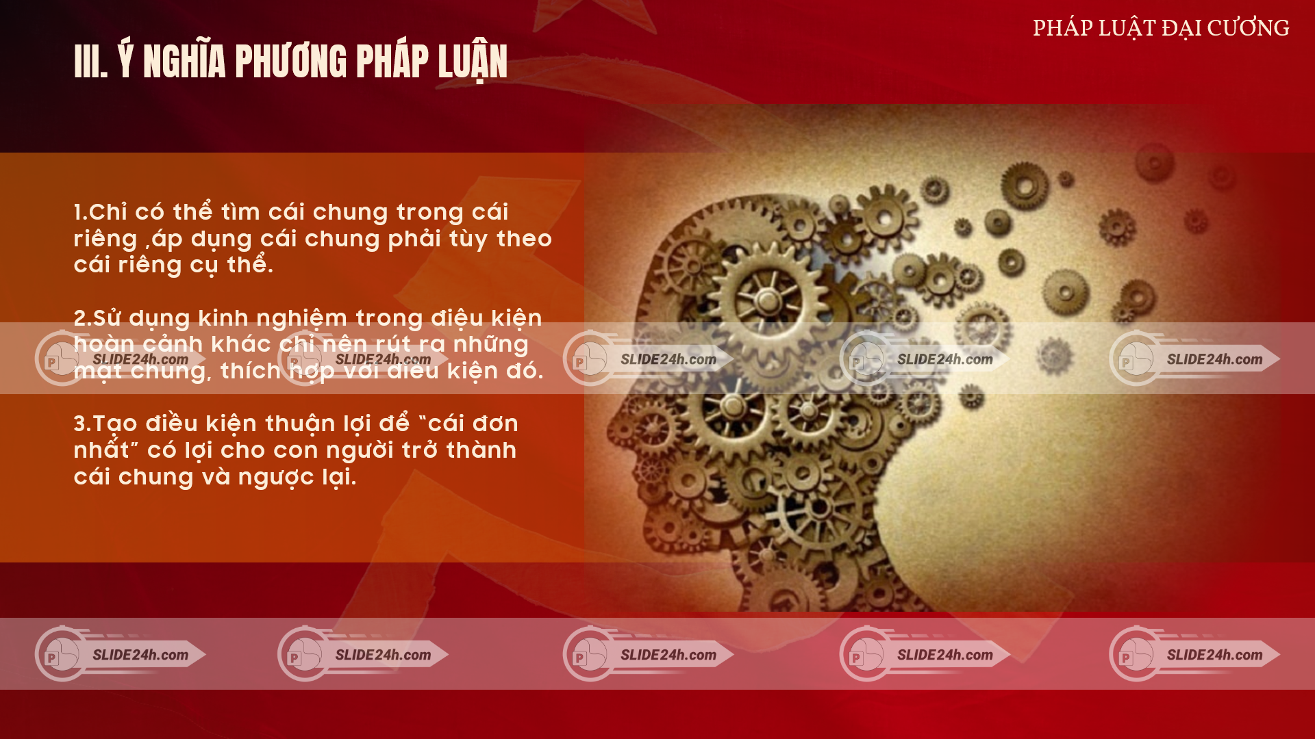 Ý nghĩa phương pháp luận của cái chung và cái riêng