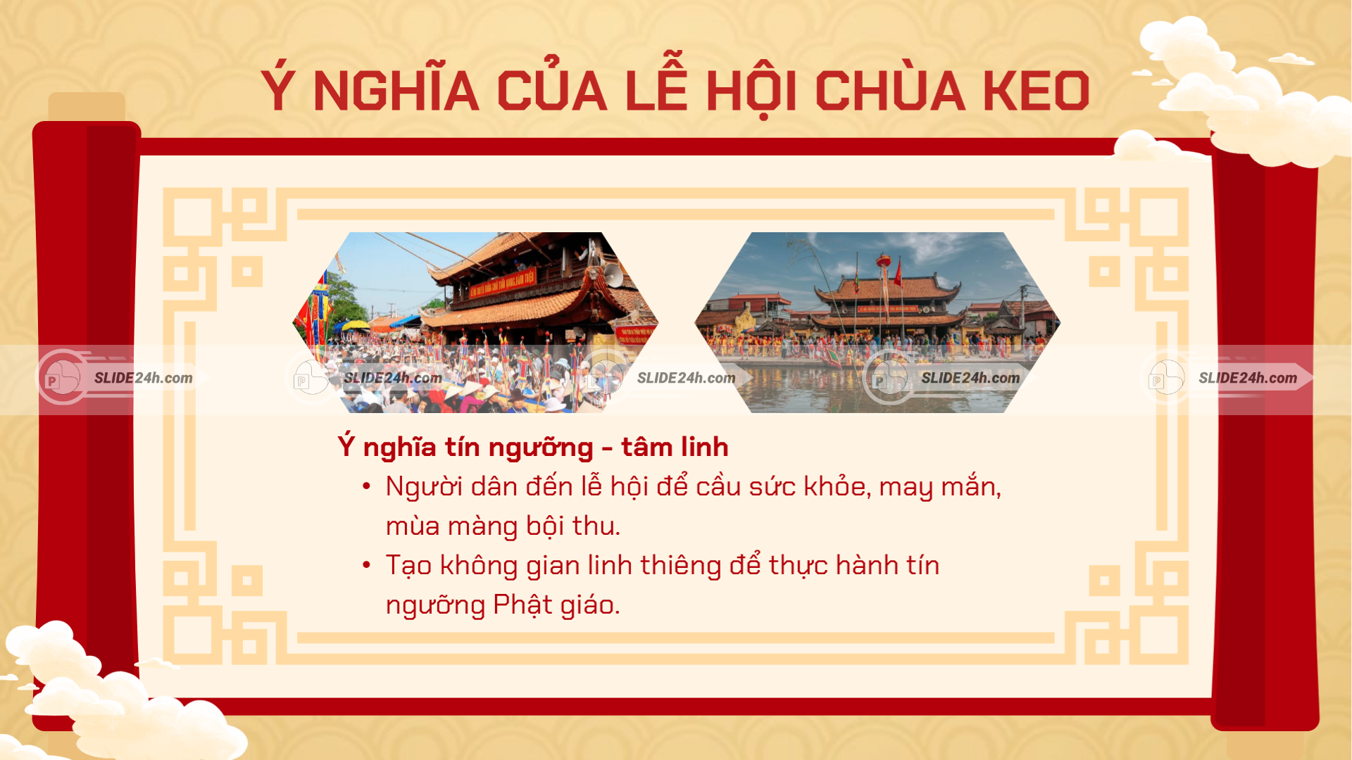 ý nghĩa tâm linh lễ hội chùa keo