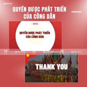 Alternative view of Slide Quyền Được Phát Triển Của Công Dân