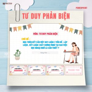 Slide Tư Duy Phản Biện - Học Ngoại Ngữ Là Cần Thiết