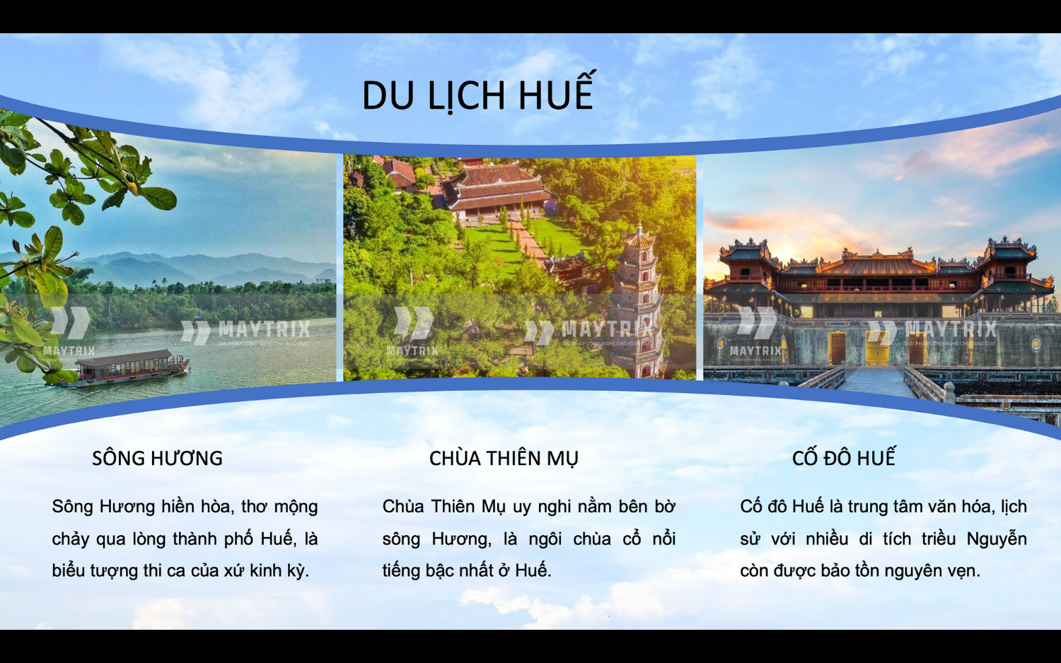 Template PowerPoint Địa Điểm Du Lịch Huế