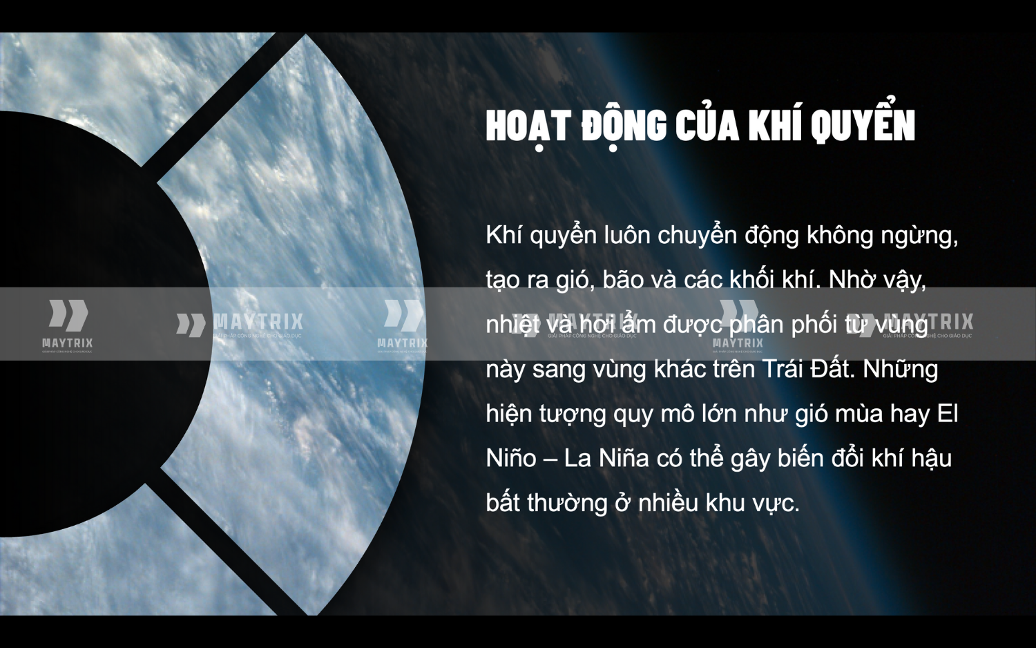 Template PowerPoint Các Yếu Tố Ảnh Hưởng Đến Trái Đất