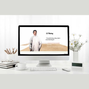 Template PowerPoint Nhà Văn Lỗ Tấn Miễn Phí