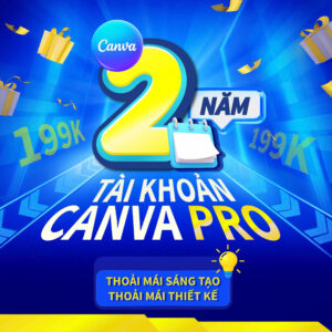 Tài khoản Canva Pro - 2 năm