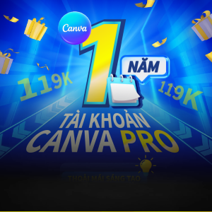 Tài khoản Canva Pro - 1 Năm