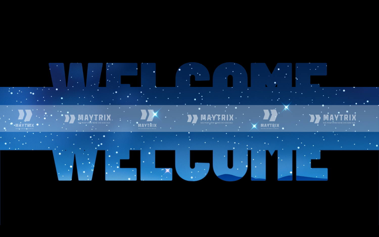 Template PowerPoint Welcome - Mở Đầu