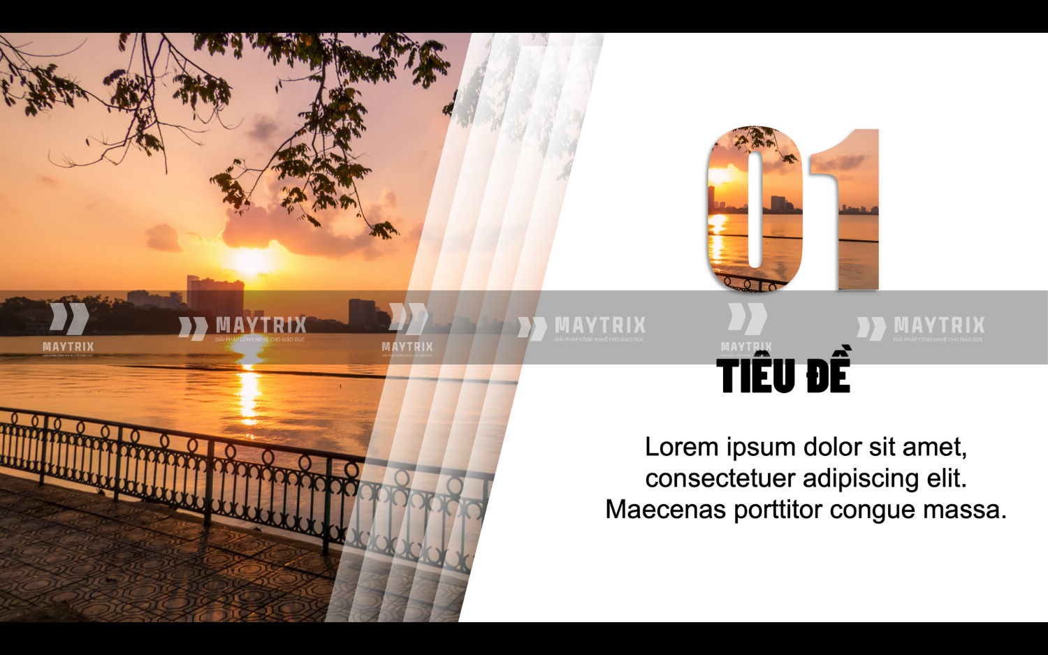 Template PowerPoint Phong Cảnh