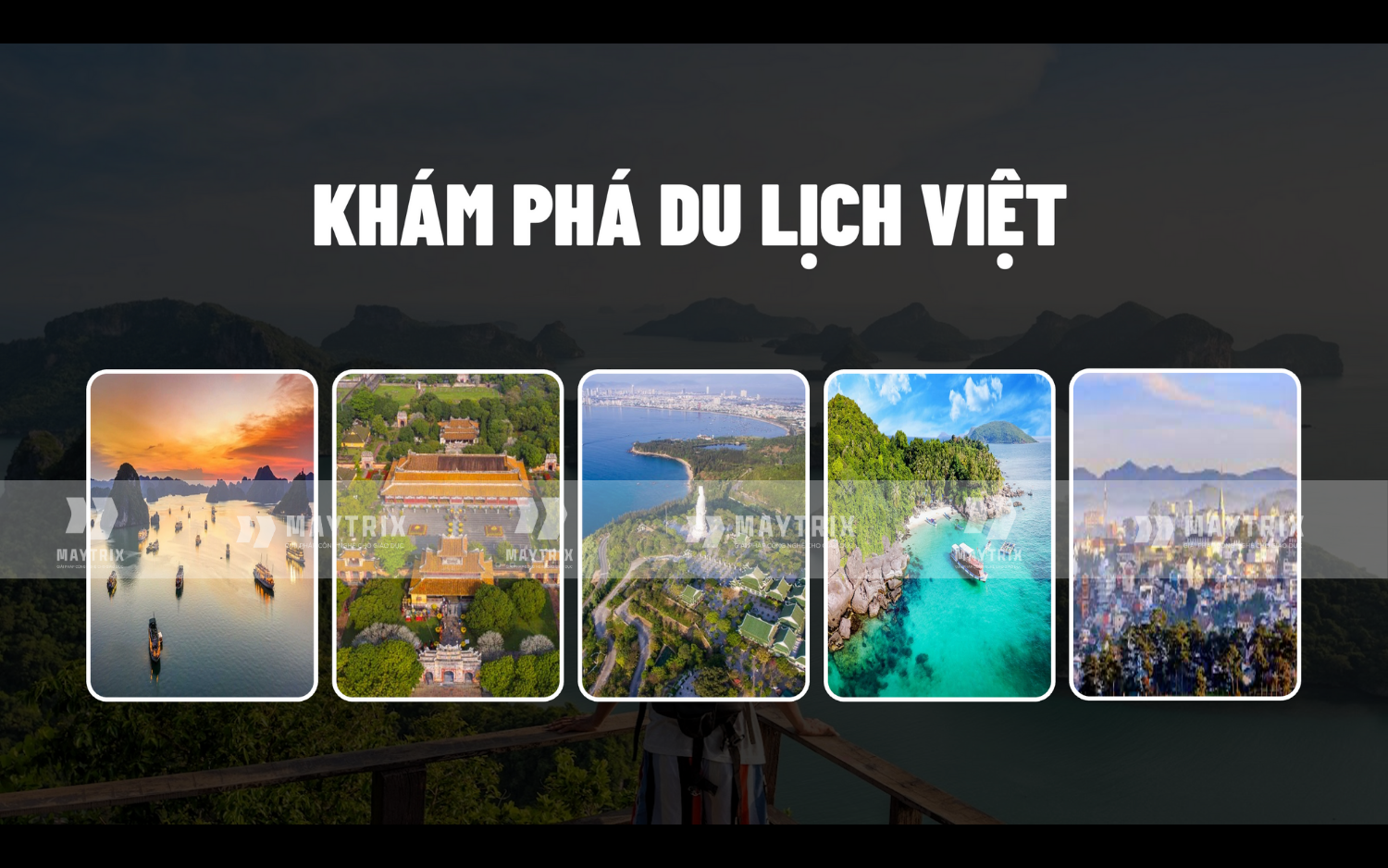 Template PowerPoint Khám Phá Du Lịch Việt