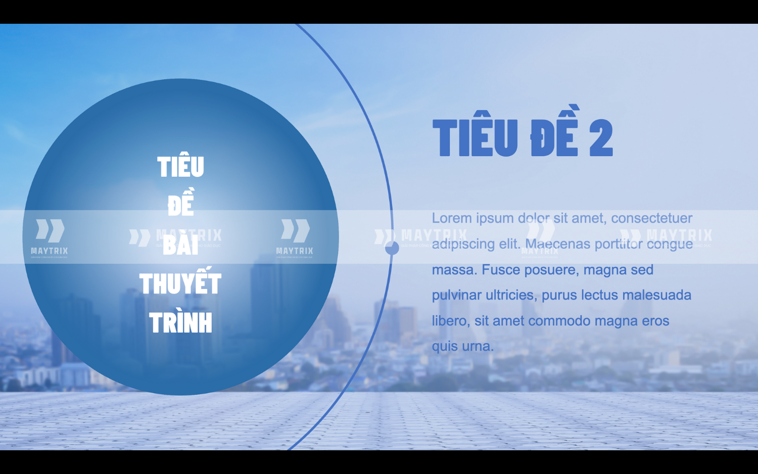 Template PowerPoint Doanh Nghiệp