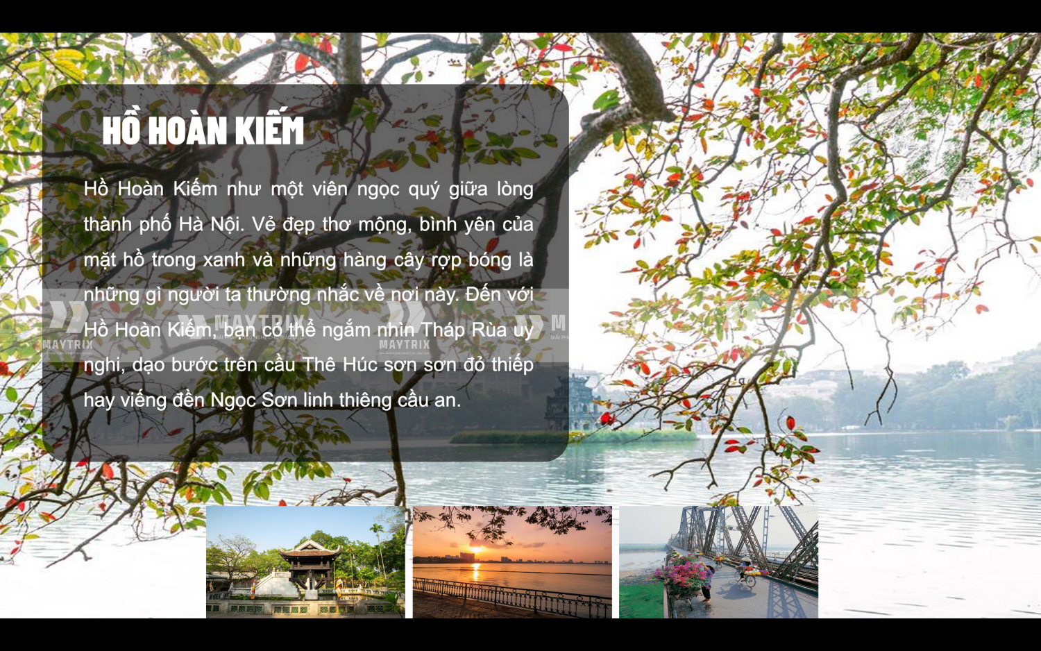 Template PowerPoint Chủ Đề Hà Nội