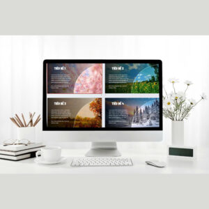 Template PowerPoint Thời Tiết Miễn Phí