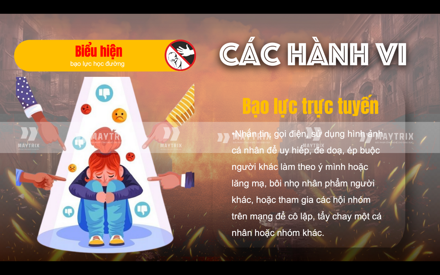 Slide Bạo Lực Học Đường – Giáo Dục Kỹ Năng Sống (1)